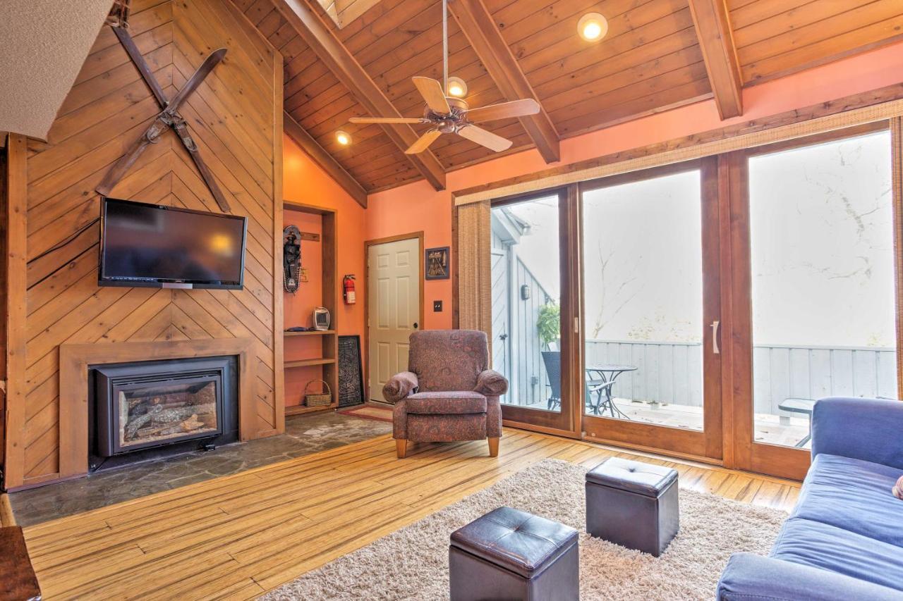 Pet-Friendly Beech Mountain Condo Steps To Slopes Bagian luar foto